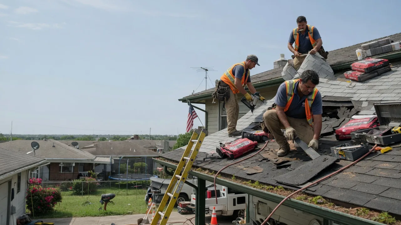 Roof Repair in Little Rock Air Force Base, AR near me